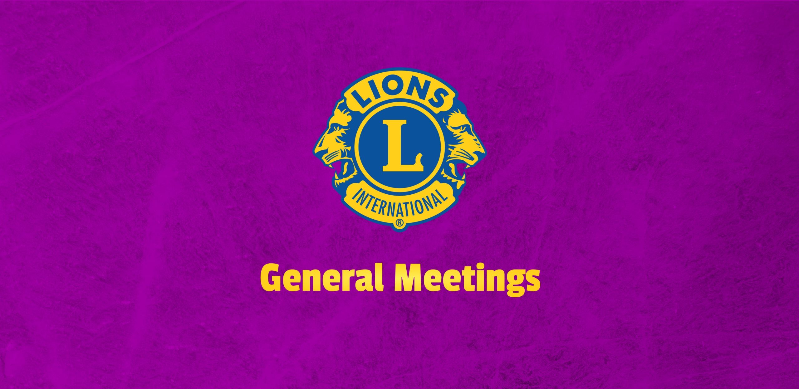 Bel Air Lions Club - General Membership Meetings